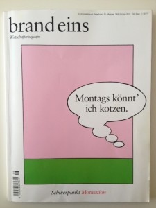 Brand eins Ausgabe Juni 2013